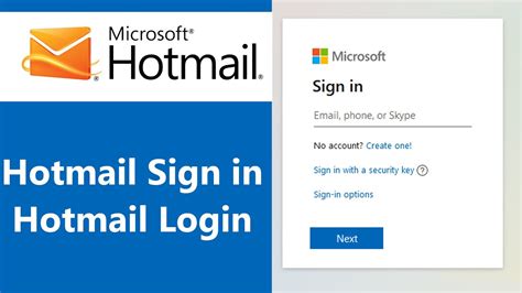 www hotmail com sign in login